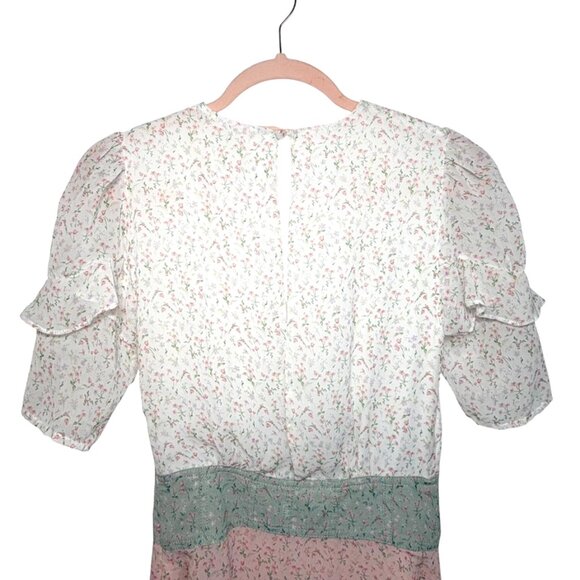 DIVINE HERTIAGE Floral Print Midi Dress - Picture 6 of 11